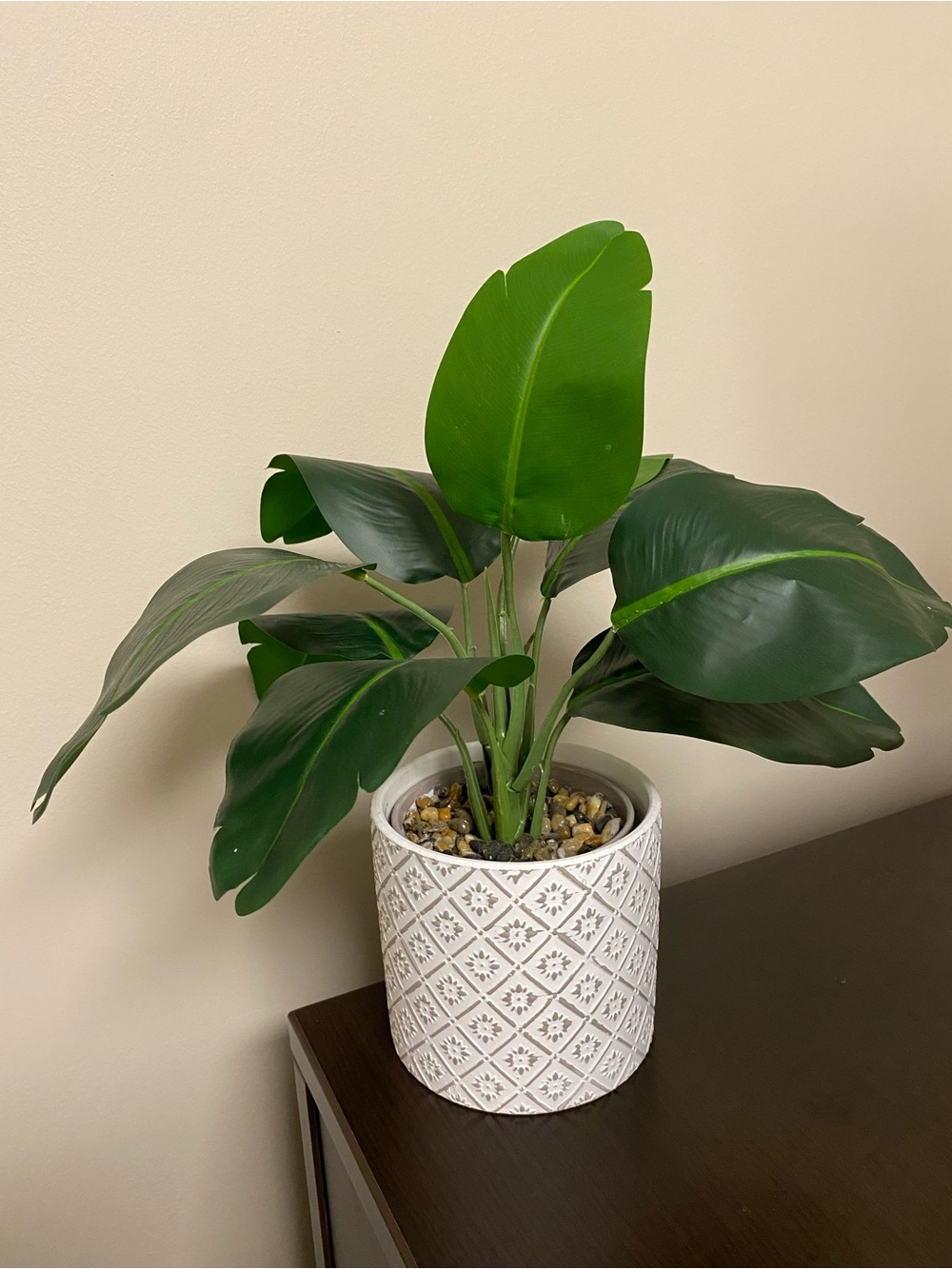Fake Bird of Paradise Palm Plant 15 inch